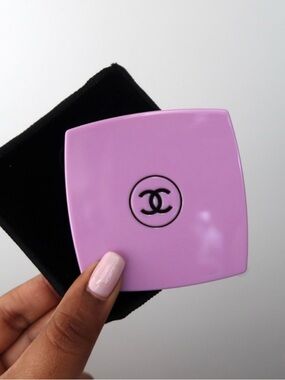 Chanel Pink Compact Mirror